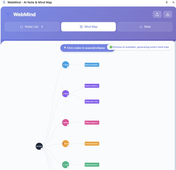 WebMind – screenshot 4