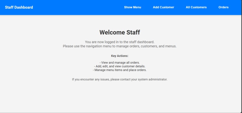 Restaurant managment system – screenshot 6
