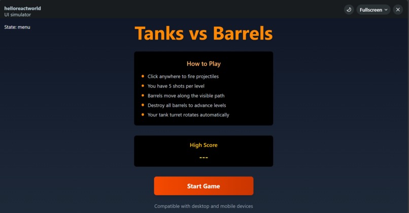 Tanks vs barrels – screenshot 3