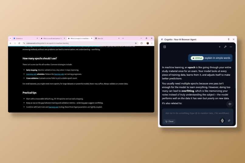 Cognito : Your AI Browser Agent – screenshot 2