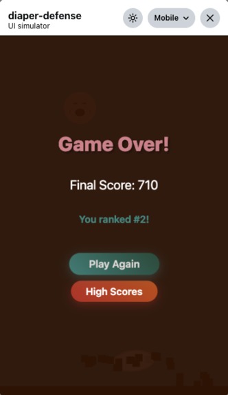 Diaper Defence – screenshot 3