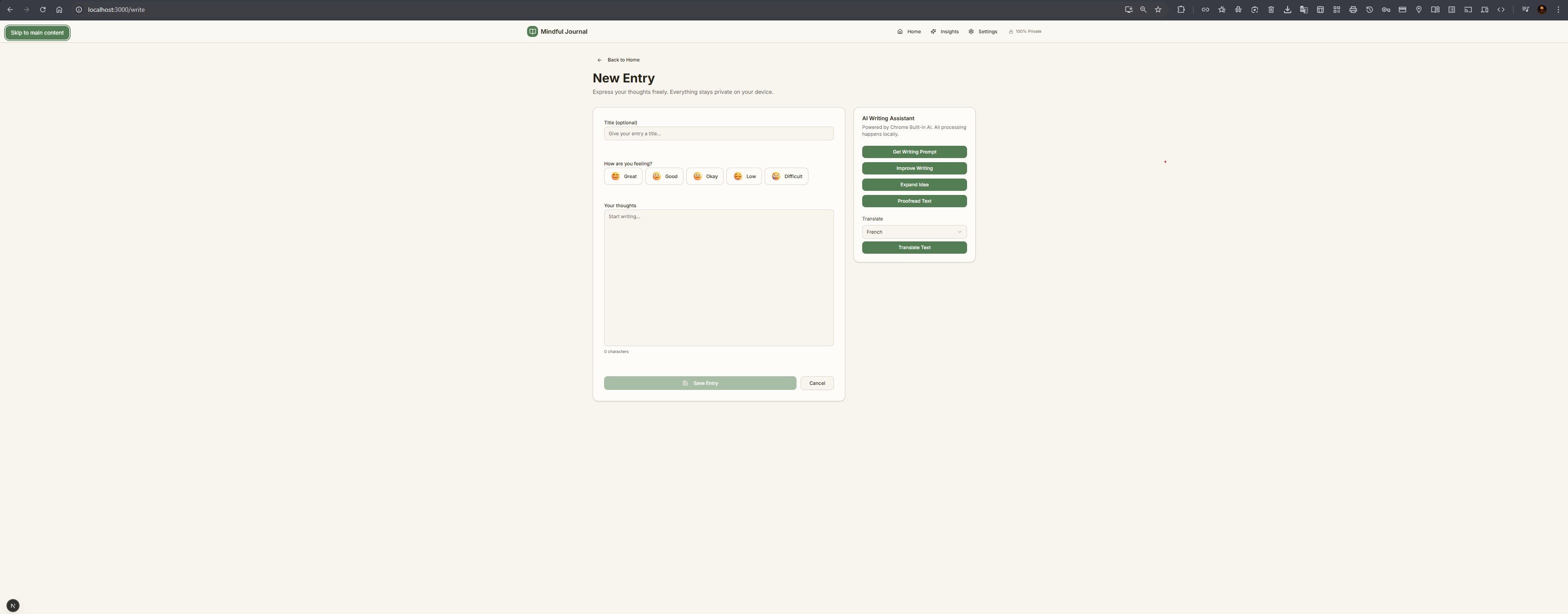 Mindful Journal | Devpost