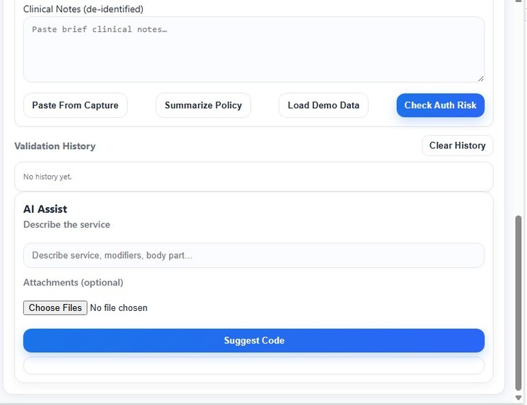 CodeSure – screenshot 2