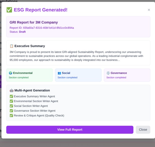 ESG Copilot – screenshot 8