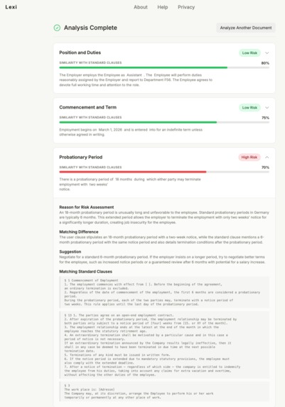 Lexi - Your AI Legal Assistant – screenshot 2
