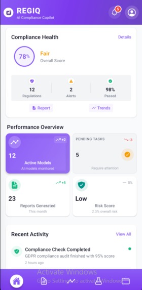 REGIQ — AI-Powered Regulatory Intelligence for Fintech – screenshot 12