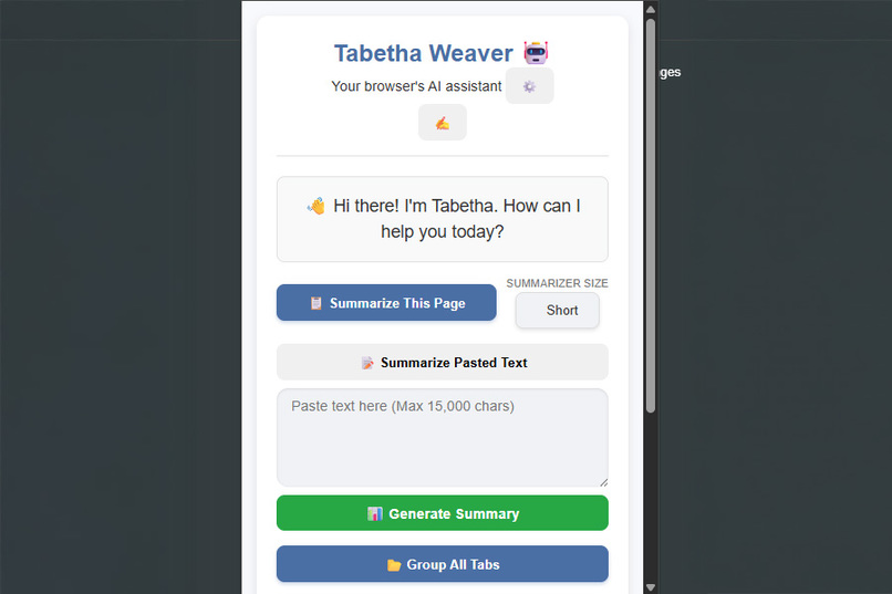 Tabetha Weaver – screenshot 1