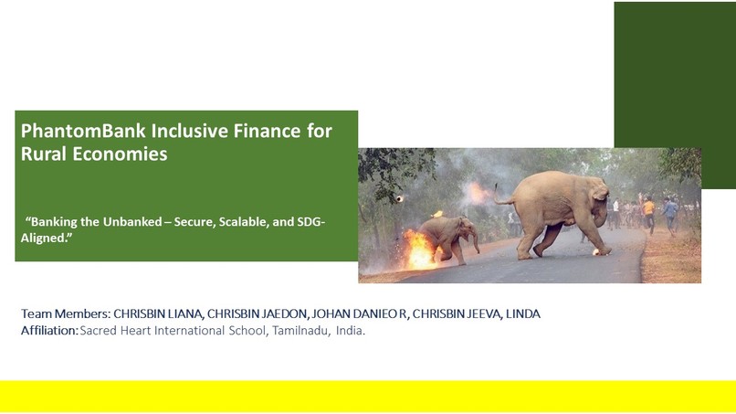 PhantomBank Inclusive Finance for Rural Economies – screenshot 1
