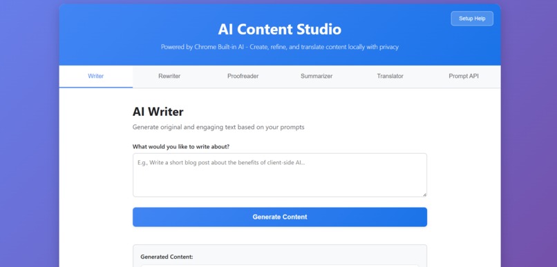  AI Content Studio – screenshot 1