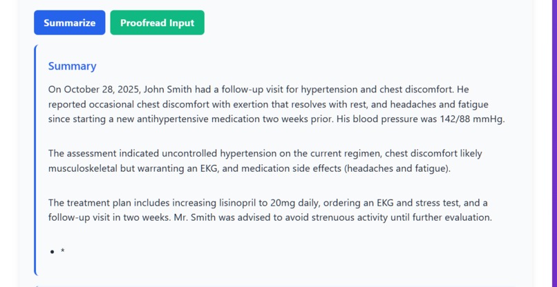 Patient Advocate AI – screenshot 3