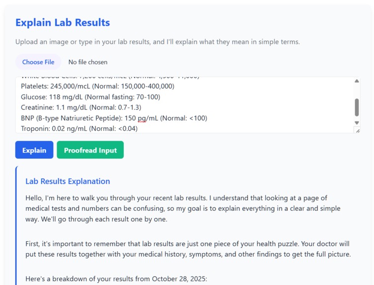 Patient Advocate AI – screenshot 5