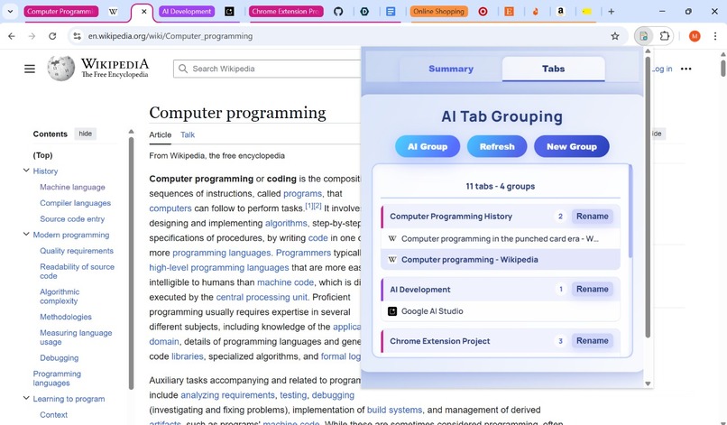Tabby – screenshot 2