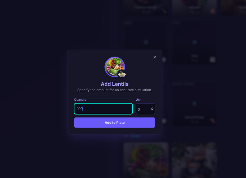 NutriGuide – screenshot 2