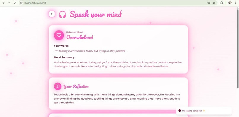 Ally - Your Voice2Mood Companion – screenshot 6