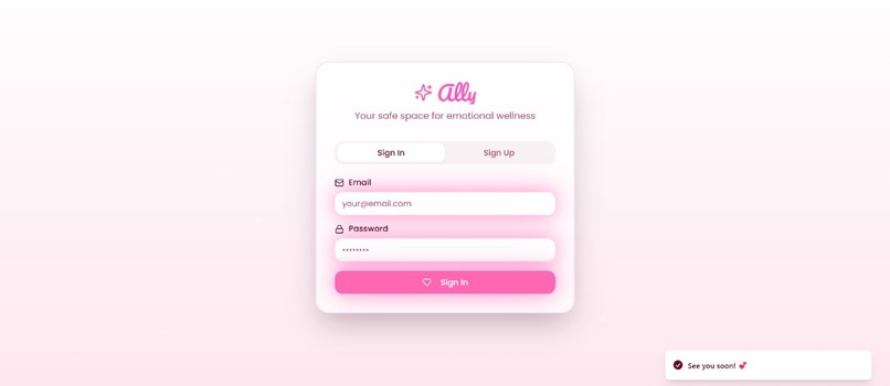 Ally - Your Voice2Mood Companion – screenshot 9