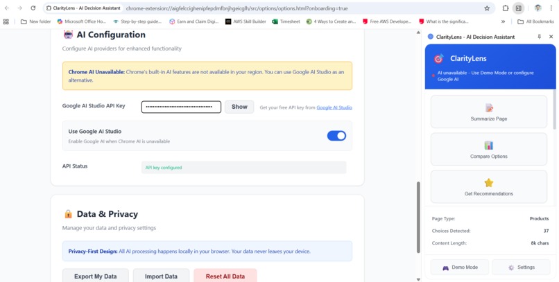 ClarityLens  – screenshot 3