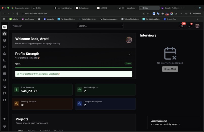 dehix – screenshot 1