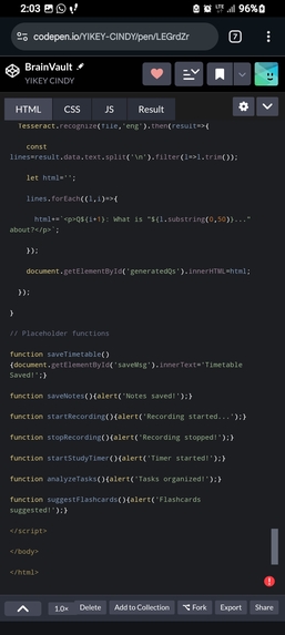 BrainVault – screenshot 3