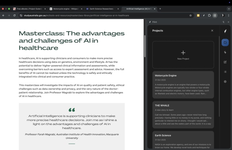 Flint – screenshot 2