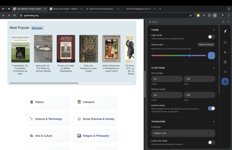 Flint – screenshot 5