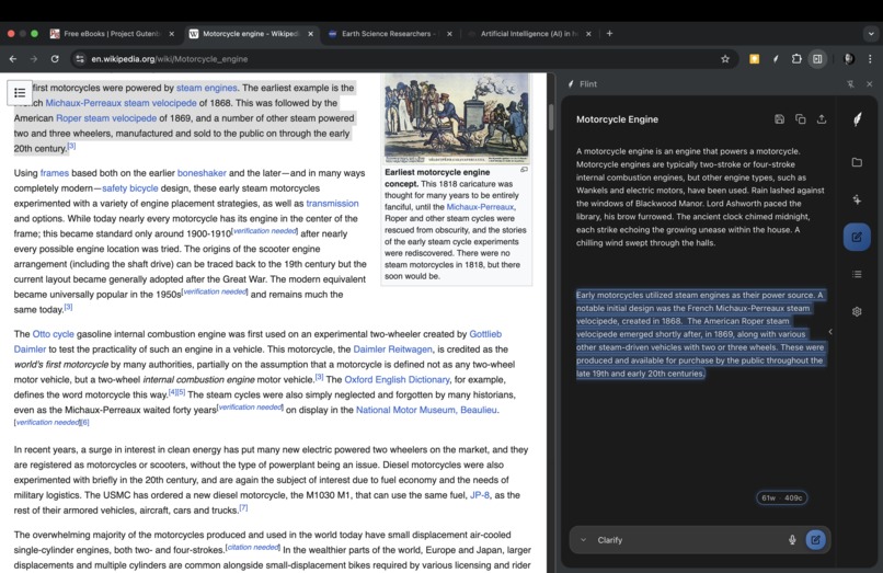 Flint – screenshot 3