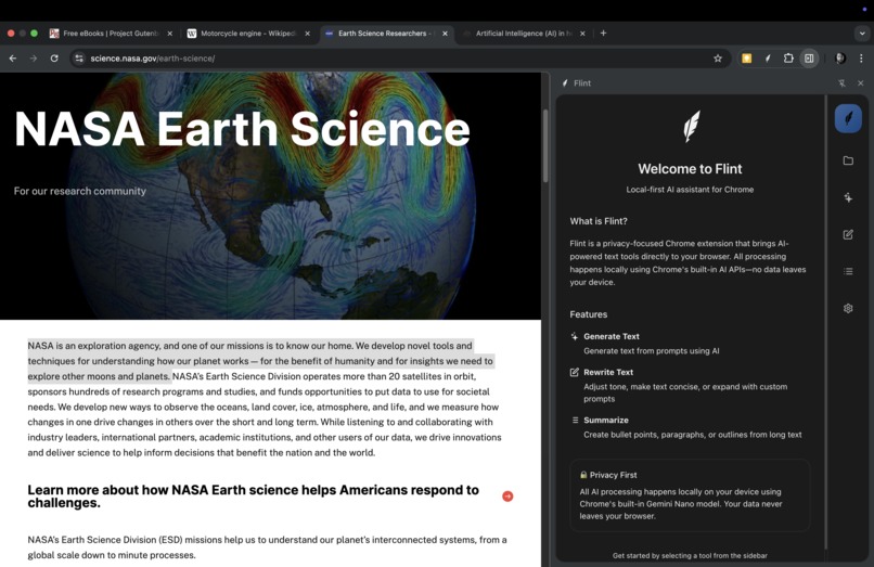 Flint – screenshot 1