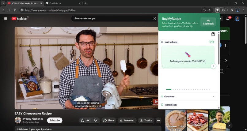 BuyMyRecipe – screenshot 1