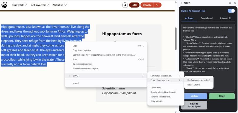 BIPPO-Built-in AI Research Hub – screenshot 3