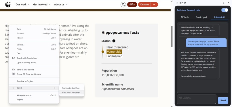 BIPPO-Built-in AI Research Hub – screenshot 5