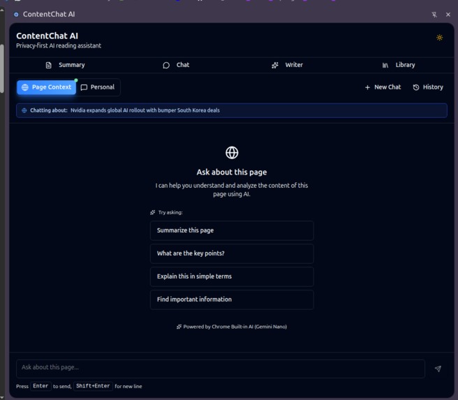 ContentChat AI – screenshot 4