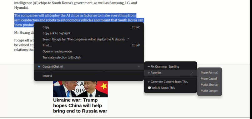 ContentChat AI – screenshot 5