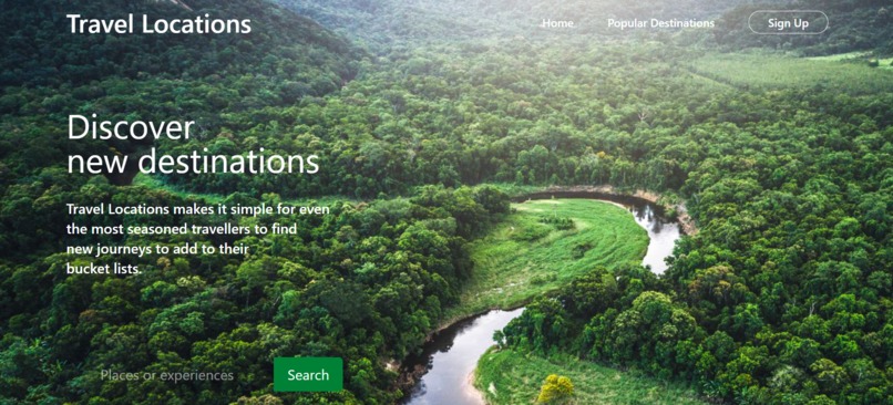 Travel Locations – screenshot 1