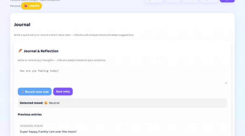 LifeLens – screenshot 6