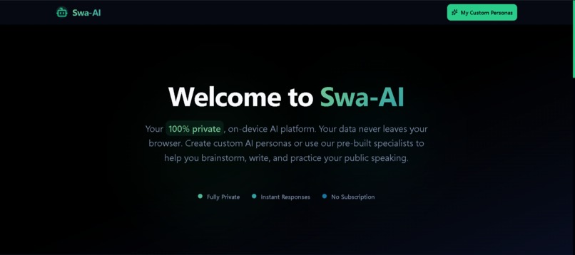 Swa-AI – screenshot 1