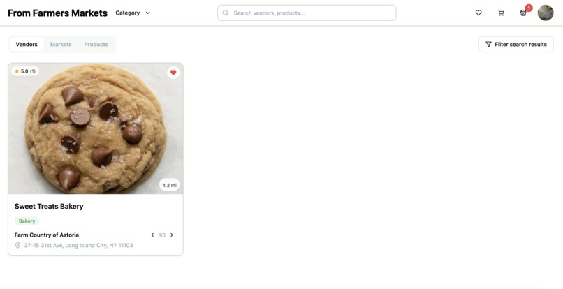 From Farmers Markets – screenshot 1