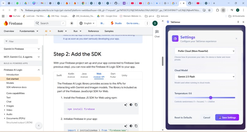 TabSense – screenshot 5