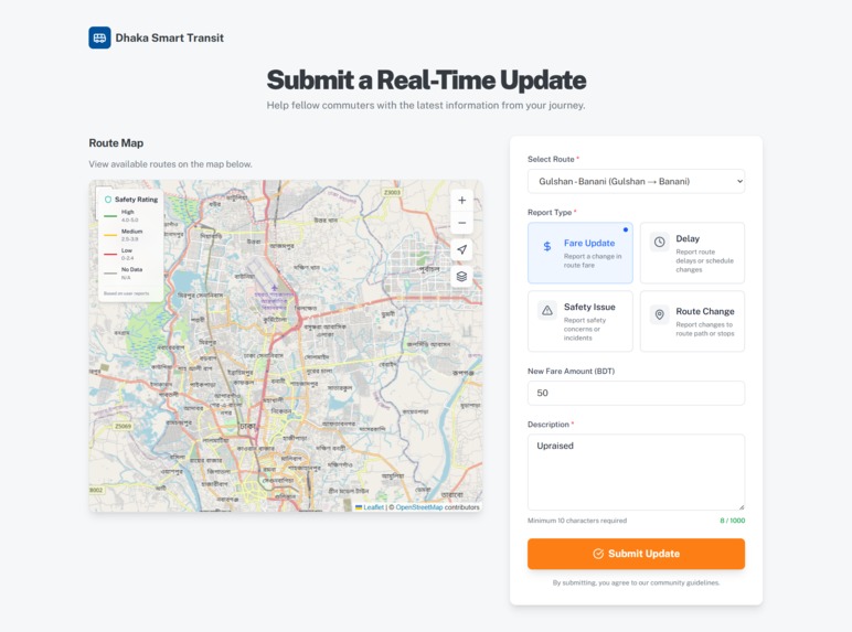 Smart Transit Bangladesh – screenshot 6