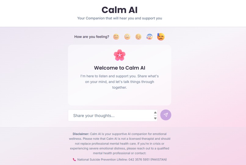 Calm Ai – screenshot 1