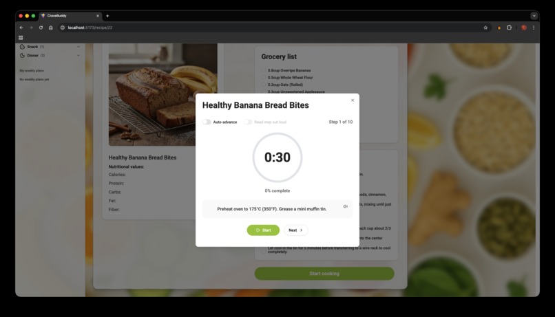 CraveBuddy – screenshot 2