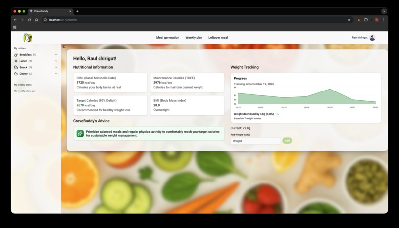 CraveBuddy – screenshot 3