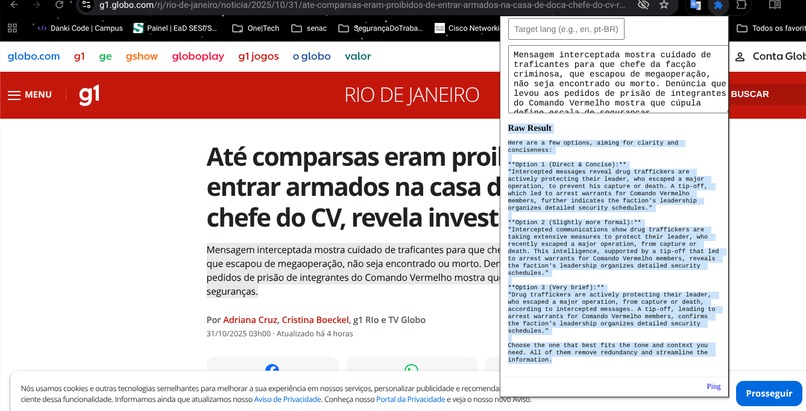 SafeSurf AI — Chrome Extension (Gemini Nano) – screenshot 1