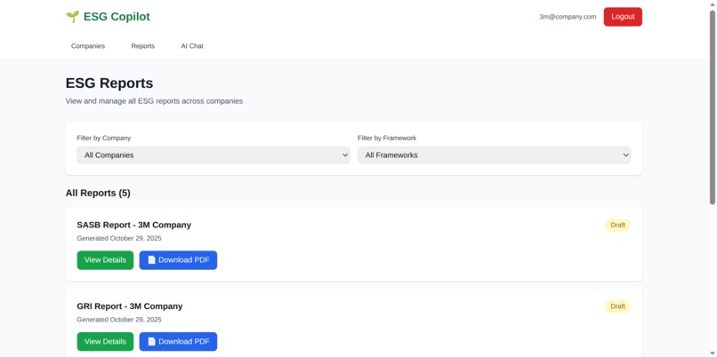ESG Copilot – screenshot 12