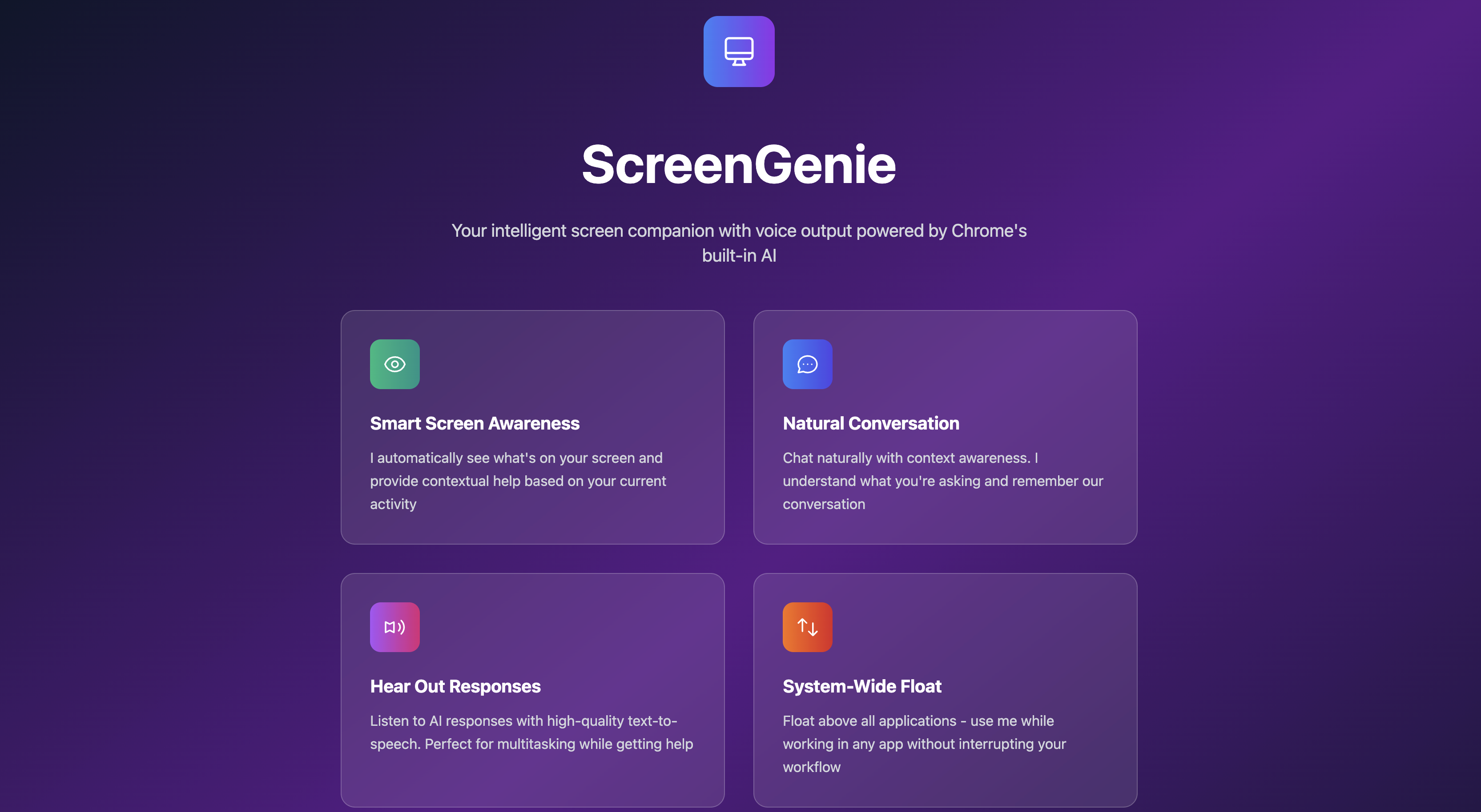 Screen Genie | Devpost