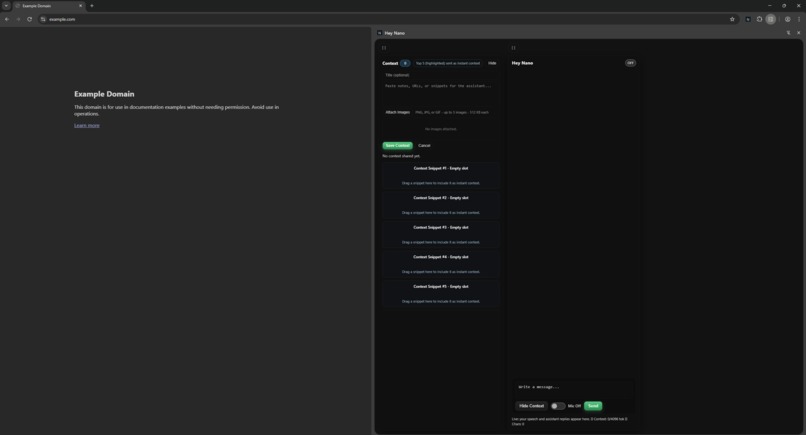 Hey Nano – screenshot 1