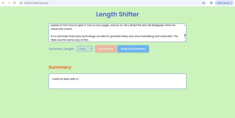 Length shifter – screenshot 6