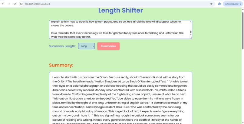 Length shifter – screenshot 7