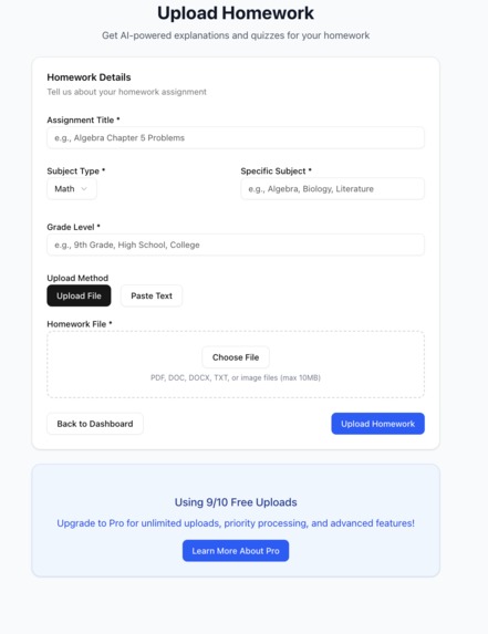 AI Homework Coach for Parents – screenshot 3