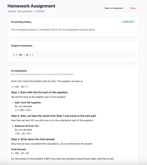 AI Homework Coach for Parents – screenshot 6