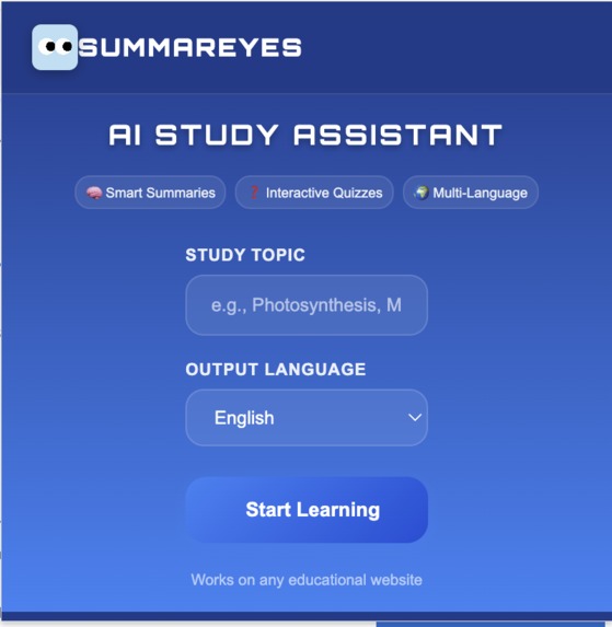 SummarEyes – screenshot 1