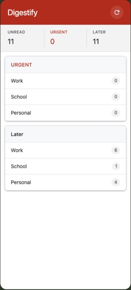 Digestify – screenshot 1